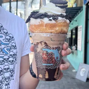 Cookies and Cream topper