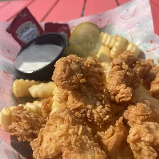 Chicken poppers