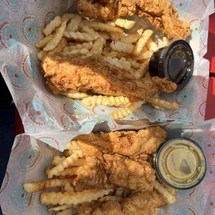 Crispy chick (one order they scammed us on)