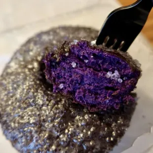 Purple Glazed Ube Donut (Vegan/plant-based)