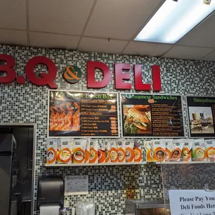 Deli Menu Board