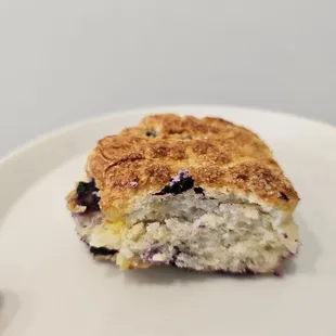 Tart blueberry biscuit