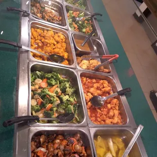 Delicious hot foods!