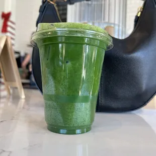 Uji matcha with extra matcha.