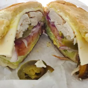 Turkey sandwich (#15)