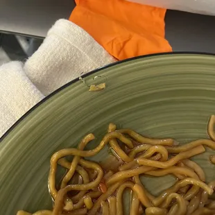 Chewing on a staple isn&apos;t exactly what I like to do while enjoying Chinese food!