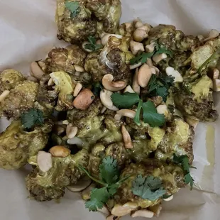 Curry Cauliflower bites (not spicy)