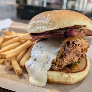 Honey Gold Chicken Sandwich