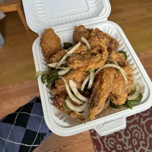 Salt &amp; Pepper Wings ($10.99)
