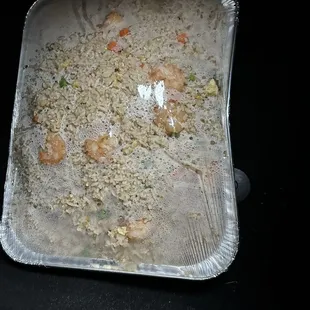Shrimp fried rice
