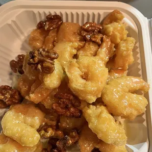 Honey Walnut Prawns