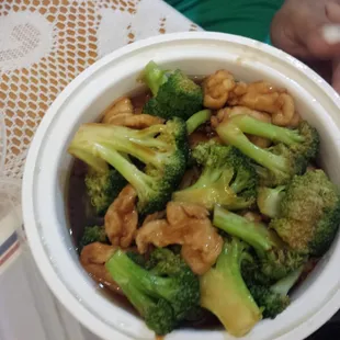 Chicken and Broccoli