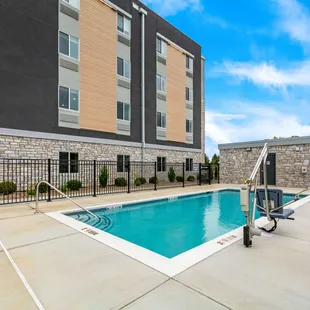 Seasonal outdoor pool