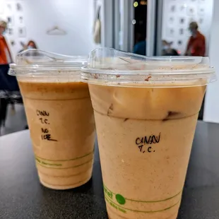 Cinnamon toast crunch cereal milk lattes! BOGO