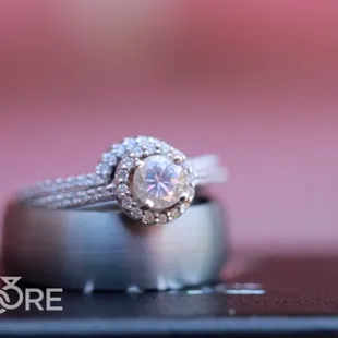 The official wedding rings of Joseph &amp; Ashley.