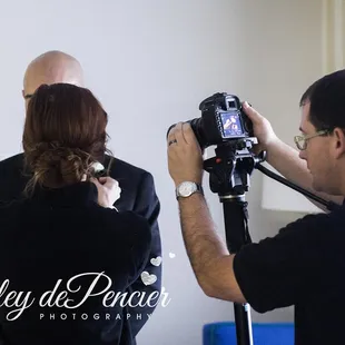 "Good job buttoning those buttons...now undo it and let's try it one more time."