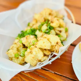 Crispy cauliflower