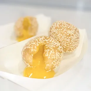Egg Yolk Sesame Balls