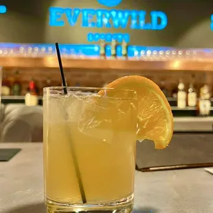 Delicious craft cocktails