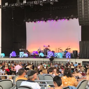 Iron &amp; Wine on stage