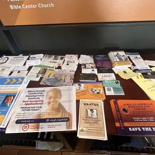 Table of community resources