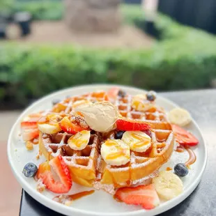 Belgian Waffles | www.moniquedao.com