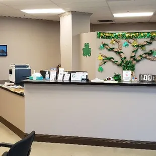 Front desk