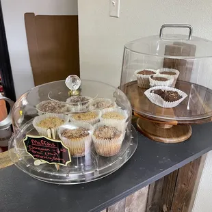 a variety of cupcakes