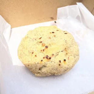 Pepperoni and Pepper Jack stuffed sandwich