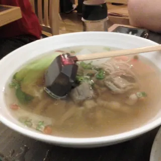 23. Oxtail Noodle Soup Consomme