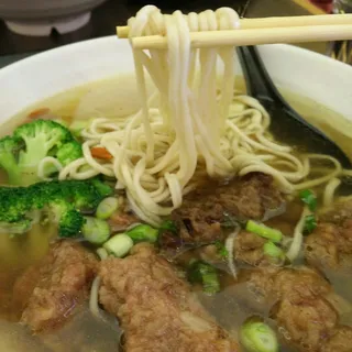 25. Pork Short Rib Noodle Soup Consomme