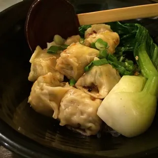 36. Shrimp, Pork, Vegetable Wontons