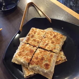 56. Sweet Bean Paste Crispy Pancakes