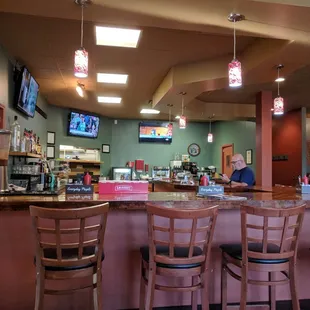 Plenty of clean room to sit