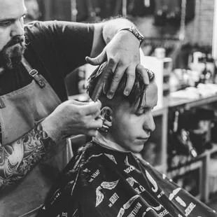 Slinging the sickest blade in town.