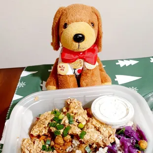 Chicken shawarma to go