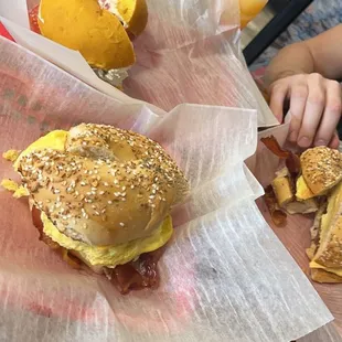 Lox and Bagel Sandwich