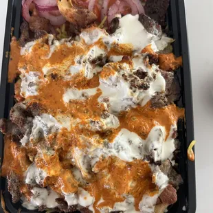 Combo meat over rice