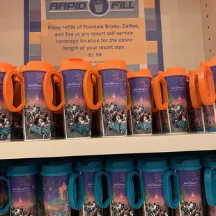 Mugs for refills