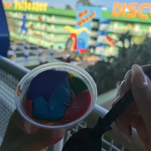 Tie dye cheesecake - must try!