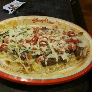 Cheesy Burger Flatbread
