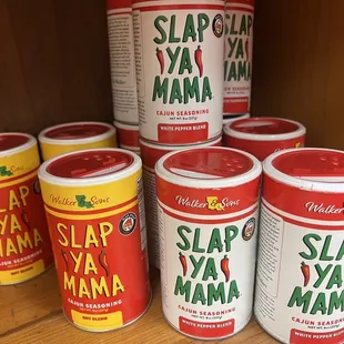 six cans of slap ya mama
