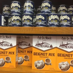 Alligator and Beignets.