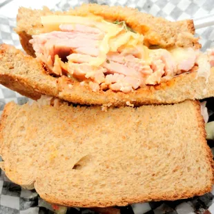 Turkey Reuben (interior)