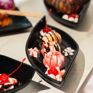 a variety of sushi