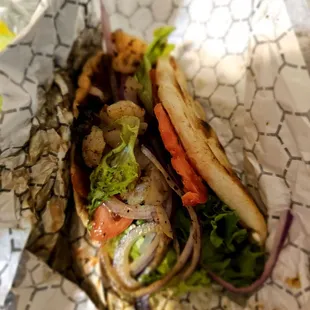 Shrimp gyro