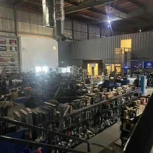 First floor in Evike, the lighting is dim.