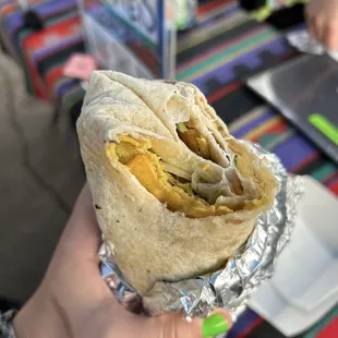Chilaquiles Burrito