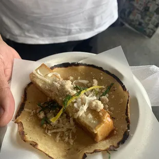 Flan Tacos