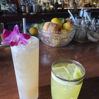 Sparkling Basil Limeade